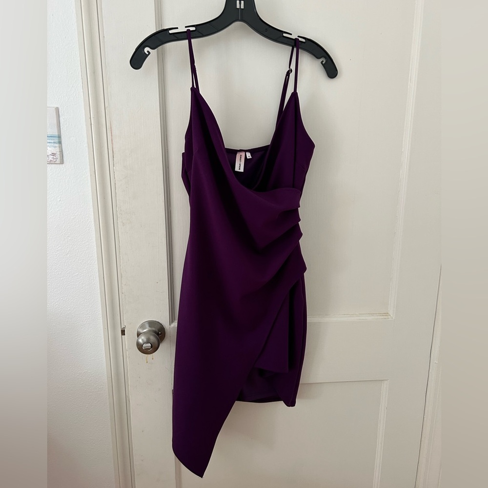 Bloomingdale’s Purple Cocktail Dress Sz M